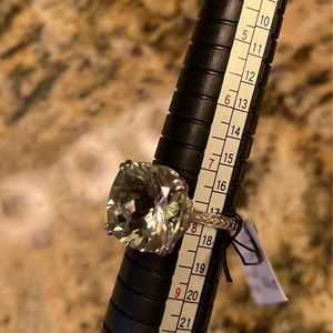 Brand New huge gemstone ring Sz 7 3/4